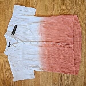 Velvet Heart gauze tiedye shirt